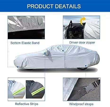 Custom Fit 6-Layer Waterproof Car Cover for BMW 3 Series E93 (2007–2013)